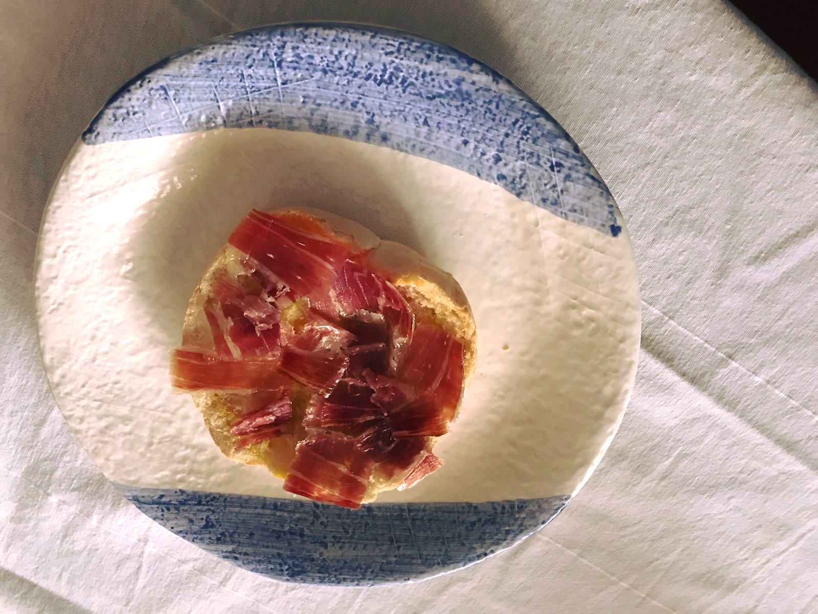 Tostada con Jamón ibérico Gran Paladar